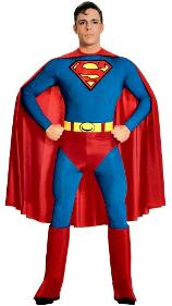 Men's DC COmics Retro Superman Costume