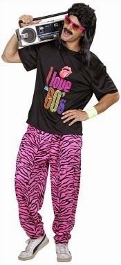 80s SKIDZ pants costume for men