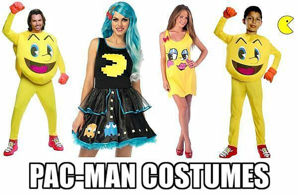Pac-Man Costumes for Adults and Kids
