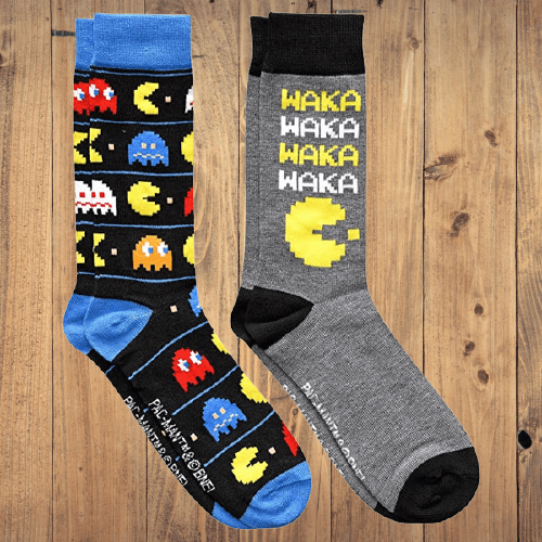Pac-Man Kids Socks Pack of 2 Pairs