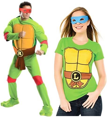 Teenage Mutant Ninja Turtles Pizza Adult Green One Piece Pajama Onesie Jumpsuit