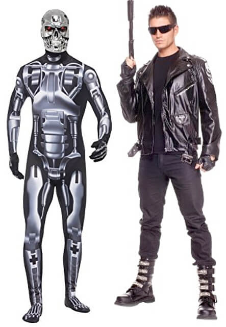 Terminator T-800 Leather Motorcycle Jacket Prop Replica