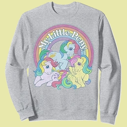 my little pony hooded sweatshirt