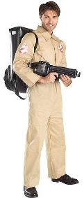 Men's Ghostbusters 1984 Movie Costume with proton Backpack