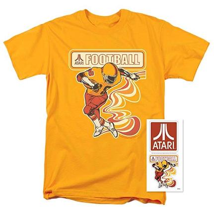 Atari Football T-shirt for Adults - S to 5XL