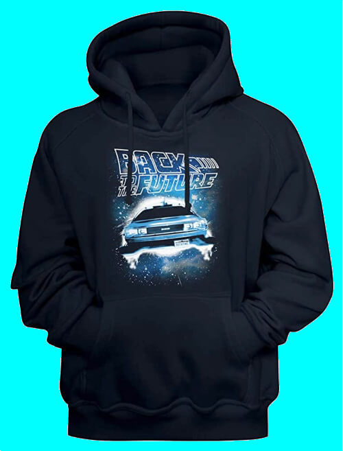 Back to the Future Hoodie for Adults