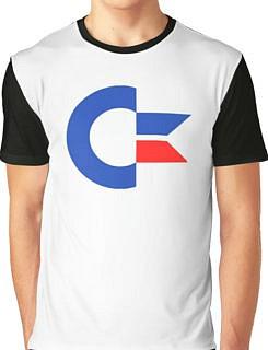 Commodore Computers Logo Raglan T-shirt