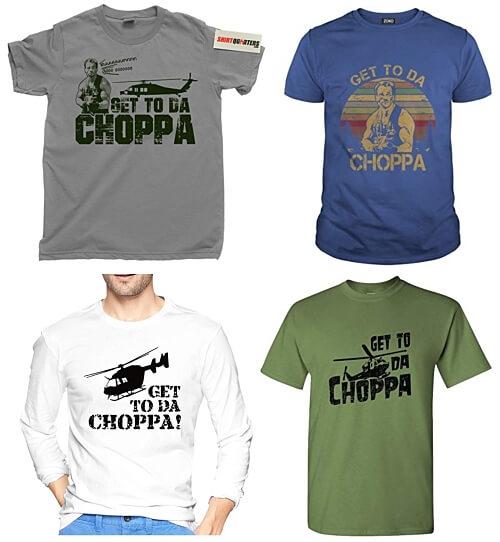 Get To Da Choppa T-shirts